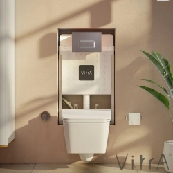 Vitra - Vitra Equal Rim-Ex Kanalsız Asma Klozet, 54 cm