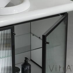 Vitra - Vitra Liquid Seramik Tezgah, 100 cm, Beyaz (Lavabo Delikli-Armatür Delikli)