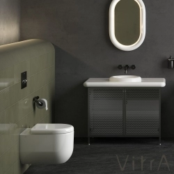 Vitra - Vitra Liquid Rim-Ex Kanalsız Asma Klozet, 54 cm