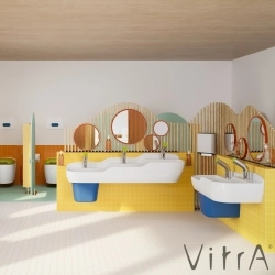 Vitra - Vitra Sento İkili (Çift Kademeli) Çocuk Lavabosu, 85 cm