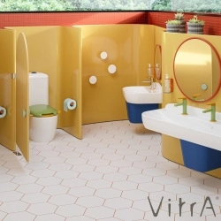 Vitra - Vitra Sento Çocuk Lavabosu İçin Yarım Ayak, Mavi