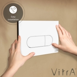 Vitra - Vitra Root Round Kumanda Paneli, Parlak Beyaz