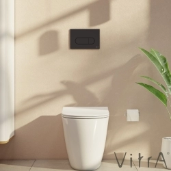 Vitra - Vitra Root Round Kumanda Paneli, Mat Siyah