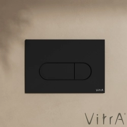 Vitra - Vitra Root Round Kumanda Paneli, Mat Siyah
