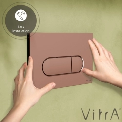 Vitra - Vitra Root Round Kumanda Paneli, Soft Bakır