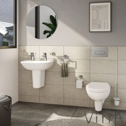 Vitra - Vitra Root Round Kumanda Paneli, Parlak Krom