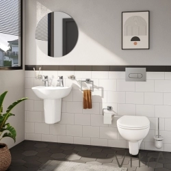 Vitra - Vitra Root Round Kumanda Paneli, Parlak Krom