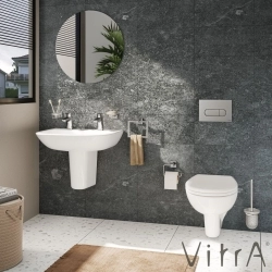 Vitra - Vitra Root Round Kumanda Paneli, Parlak Krom
