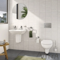 Vitra - Vitra Root Round Kumanda Paneli, Parlak Krom