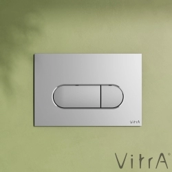 Vitra - Vitra Root Round Kumanda Paneli, Parlak Krom