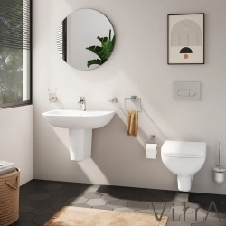 Vitra - Vitra Root Round Kumanda Paneli, Parlak Krom