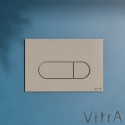 Vitra - Vitra Root Round Kumanda Paneli, Fırçalı Nikel