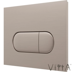 Vitra - Vitra Root Round Kumanda Paneli, Fırçalı Nikel