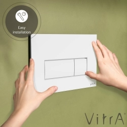 Vitra - Vitra Root Square Kumanda Paneli, Parlak Beyaz