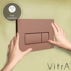 Vitra - Vitra Root Square Kumanda Paneli, Soft Bakır