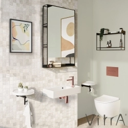 Vitra - Vitra Root Square Kumanda Paneli, Soft Bakır