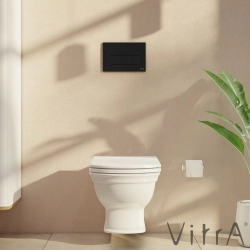 Vitra - Vitra Root Square Kumanda Paneli, Parlak Siyah