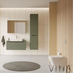 Vitra - Vitra Root Square Kumanda Paneli, Fırçalı Nikel