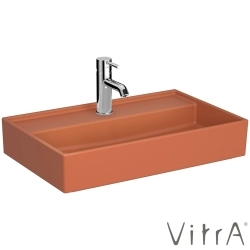 Vitra - Vitra ArchiPlan Dar Lavabo, 60x38 cm, Mat Terra Rosa, VitraClean