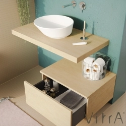 Vitra - Vitra Geo Yuvarlak Çanak Lavabo, 38 cm