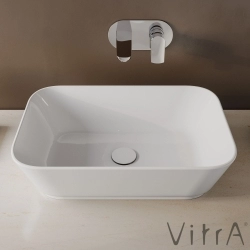 Vitra - Vitra Geo Dikdörtgen Çanak Lavabo, 60 cm