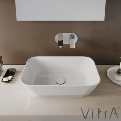 Vitra - Vitra Geo Dikdörtgen Çanak Lavabo, 60 cm