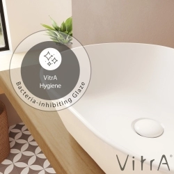 Vitra - Vitra Geo Oval Çanak Lavabo, 55 cm