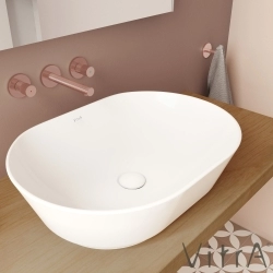 Vitra - Vitra Geo Oval Çanak Lavabo, 55 cm