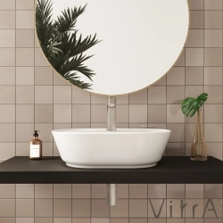 Vitra - Vitra Geo Oval Çanak Lavabo, 55 cm