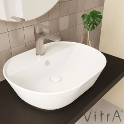 Vitra - Vitra Geo Oval Çanak Lavabo, 55 cm