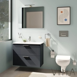 Vitra - Vitra Mia Etajerli Lavabo, 79 cm