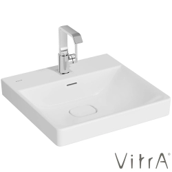 Vitra - Vitra Metropole Lavabo, 50 cm, Mat Beyaz, VitraClean