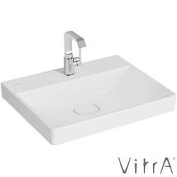 Vitra - Vitra Metropole Lavabo, 60 cm, Mat Beyaz, VitraClean