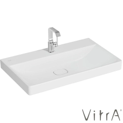 Vitra - Vitra Metropole Lavabo, 80 cm, Mat Beyaz, VitraClean