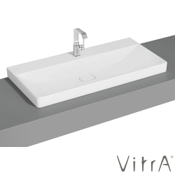 Vitra - Vitra Metropole Çanak Lavabo, 100 cm, Mat Beyaz, VitraClean