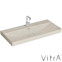 Vitra - Vitra Metropole Lavabo, 100 cm, Mat Kum Beji