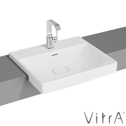 Vitra - Vitra Metropole Çanak Lavabo, 40 cm, Mat Beyaz, VitraClean