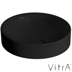 Vitra - Vitra Metropole Çanak Lavabo, 40 cm, Mat Siyah, VitraClean
