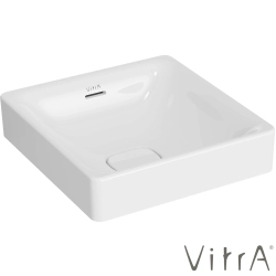 Vitra - Vitra Metropole Kare Çanak Lavabo, 40 cm, VitraClean