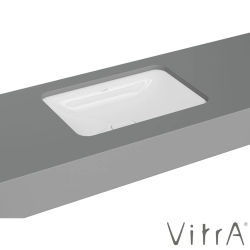 Vitra - Vitra Metropole Dikdörtgen Tezgah Altı Lavabo, 60 cm, VitraClean