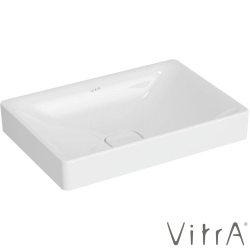 Vitra - Vitra Metropole Dikdörtgen Çanak Lavabo, 60 cm, VitraClean