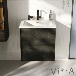 Vitra - Vitra Metropole Etajerli Lavabo, 60 cm, Mat Beyaz