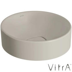 Vitra - Vitra Metropole Yuvarlak Çanak Lavabo, 38 cm (Kompakt) Mat Kum Beji