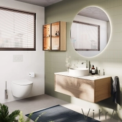 Vitra - Vitra Metropole Seramik Üst Tezgah, 100 cm, Mat Beyaz