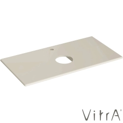 Vitra - VitrA Metropole Seramik Üst Tezgah, 100 cm, Mat Kum Beji - 7544B022-1826