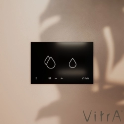 Vitra - Vitra V-care Smart Kumanda Paneli, Siyah (12 cm Gömme Rezervuarlar için)