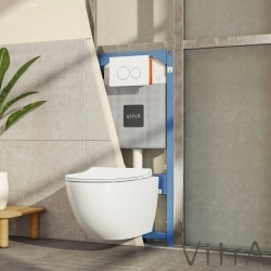 Vitra - Vitra Gömme Rezervuar Duvar Önü Alçıpan Uygulamalı Set, 3/6 Litre