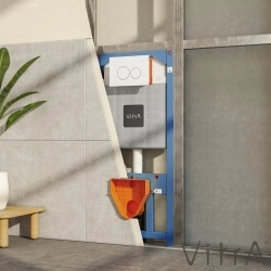 Vitra - Vitra Gömme Rezervuar Duvar Önü Alçıpan Uygulamalı Set, 3/6 Litre