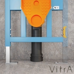 Vitra - Vitra Gömme Rezervuar Duvar Önü Alçıpan Uygulamalı Set, İnce, 2,5/4 Litre