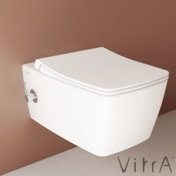 Vitra - Vitra Metropole Rim-ex Kanalsız Asma Klozet, Entegre Ara Musluklu